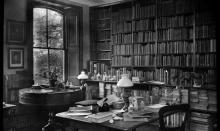 photograph of Charles Darwin's study