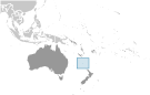 Location of Norfolk Island