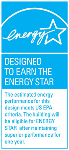 Designed to Earn the ENERGY STAR