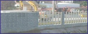 Photo of Noise Barrier being constructed