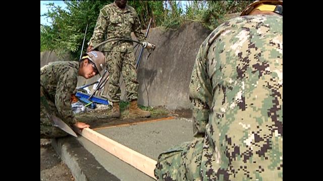 Seabees Help with Projects Around Yokosuka Naval Base 