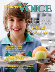 The current issue of Children's Voice magazine