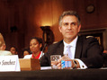 Under Secretary of Commerce for International Trade Francisco Sanchez testifies before the Senate Foreign Relations Subcommittee on African Affairs on