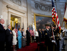 gathered in the rotunda