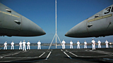 Sailors Aboard the USS Nimitz