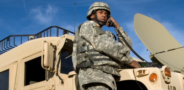 Satellite Communication System Operator SGT Jamers