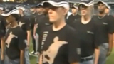 An Enlistment Ceremony at Turner Field