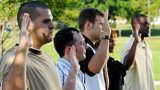 Air Force Reserve Mass Enlistment Ceremony