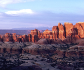 Photo: Needles District of Canyonlands National Park . Photograph credit: Tonya Troxler, USGS.