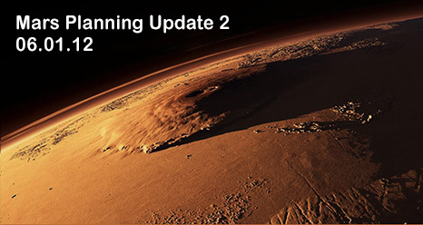 Mars Planning Group Update #2