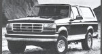 1992 Ford Bronco 4WD