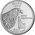 July 2007: The Idaho quarter