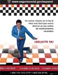 Chubby Checker poster in Spanish