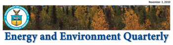 DoC Energy and Environment Quarterly Newsletter image