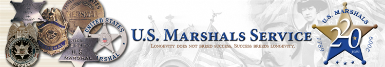 U.S. Marshals Service Banner