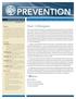 November 2011 Prevention Newsletter