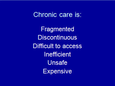 Chronic care is:. Text Description is below the image.