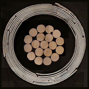 cross-section of high-temperature superconducting cable