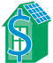 house-solar icon.