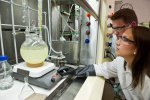 Jennifer Exelby, a chemist, leads 10 chemical-agent handlers for the U.S. Army...