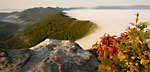 Photo of fog passing through Cumberland Gap