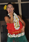 A performer from the Namad Artz Polynesian Fire Dancers performs for families aboard MCLB Barstow during the Ohana Festival, Sept. 27. 