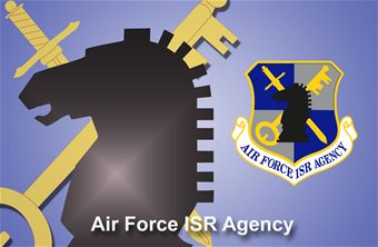 Air Force Intelligence, Surveillance and Reconnaissance Agency fact sheet banner.