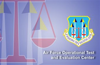 Air Force Operational Test & Evaluation Center fact sheet banner