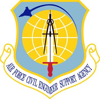 Air Force Civil Engineering Support Agency shield
