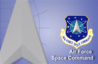 Air Force Space Command fact sheet banner