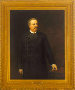 Portrait of  Daniel Manning.