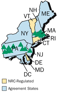 Complex Materials Sites Undergoing Decommissioning - region I