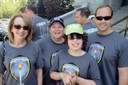 On May 31, 2012, the FBI’s Denver office took part in the Special Olympics 2012 Law Enforcement Torch Run Media Day. Throughout the month of May, law enforcement officers from around the state carried Flames of Hope across Colorado, and at the end of the month, the three flames were unified into a single torch on the steps of the Colorado State Capitol. After a public ceremony, members of local, state, and federal law enforcement, along with Special Olympics athletes, completed a run along the 16th Street Mall in downtown Denver. Participants included Denver Special Agent in Charge Jim Yacone (far right), Special Olympics athlete Kimberley (front), and several other Denver FBI employees.