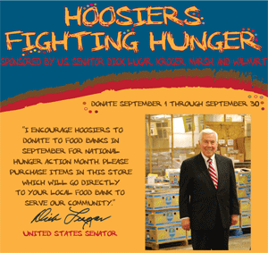 The Hoosiers Fighting Hunger poster