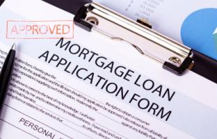 Image of an approved Mortgage Loan Application Form