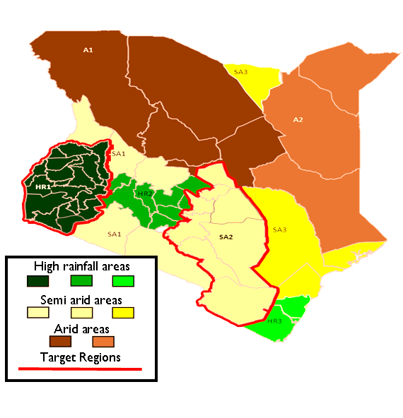 Map of Kenya