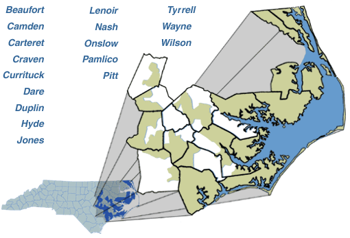 Map of Third District