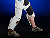 Project engineers demonstrate the X1 Robotic Exoskeleton. Image courtesy of Robert Markowitz