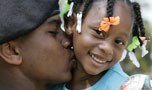 Photo of Soldier with Daughter