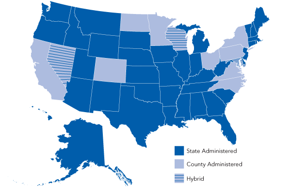 Map of the United States