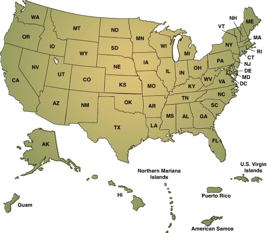 U.S. Resource Map