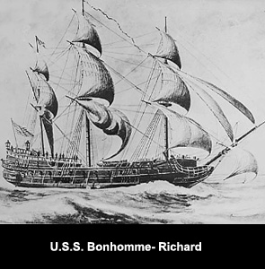 Image of the U.S.S. Bonhomme-Richard
