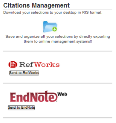 Citations management