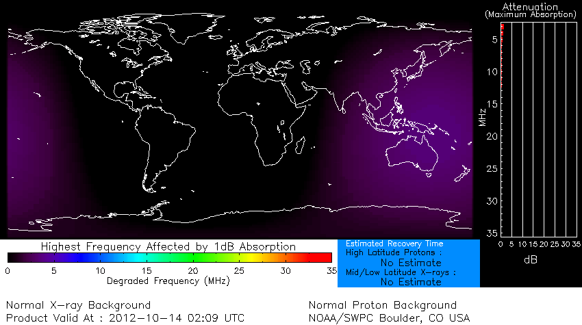 thumbnail of global absorption predictions at 1 dB