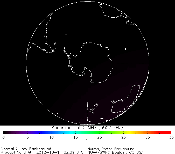 thumbnail of South polar absorption predictions at 5 MHz