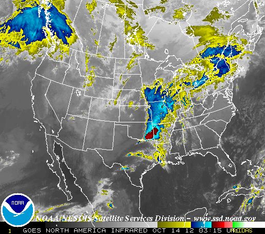 Infrared Satellite Image