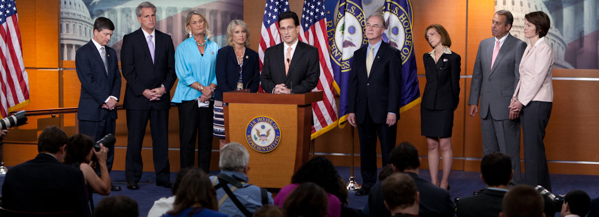 House Majority Leader Eric Cantor