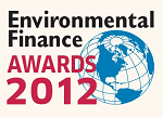 Logo for the Environmental Finance Awards