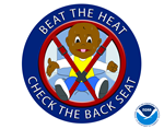 beat the heat, check the back seat logo and link to larger image