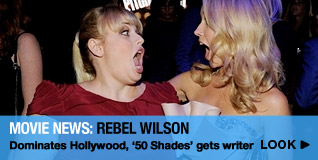 Movie News: 50 Shades Of Gray gets writer, Rebel Wilson is dominating Hollywood